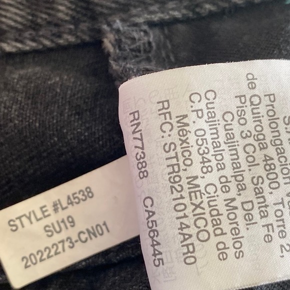 MADEWELL Rigid Denim A-Line Button Fly Raw Hem Jeans Skirt, Size 27 - Picture 8 of 8